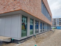 Bürger 13 - abgehängte Blechkassetten- Decke