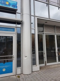 DB - Schaden Säule - Vorher!