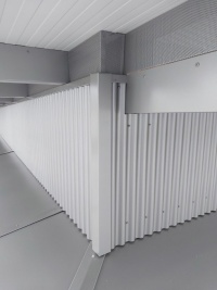 Fassade + Binderverkleidung / Pultdachaufstockung