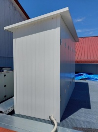 Frischpack Mailling - Stahlbau - Einhausung Klimazentrale