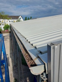 Industriehalle Lerchenau - Vorher!