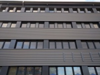 Lerchenau - Wellfassade RAL 9007