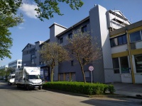 Lerchenau - Wellfassade RAL 9007