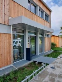 MAK - Fassade / Stützen / FB / Untersicht / Stützen / Vordachblende / Decke - Alu - RAL 9006 Tiger