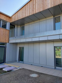 MAK Mammendorf - Kassettenfassade + Decke - Alu - RAL 9006 Tiger