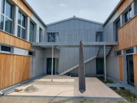 MAK Mammendorf - Kassettenfassade - Alu - RAL 9006 Tiger