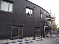 Pöllathstrasse München - Streckmetall / Stahlbau / Glas mit Punkthalter