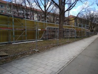 Pöllathstrasse München - Lochblechfassade