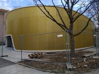 Pöllathstrasse München - Lochblechfassade