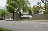 Pöllathstrasse München - Streckmetall / Stahlbau / Glas mit Punkthalter