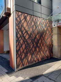 Stabfassade DB 703 + Alucobond Kupfer