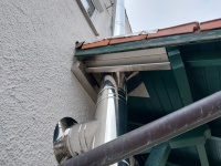 Verkleidung Rohrdurchführung